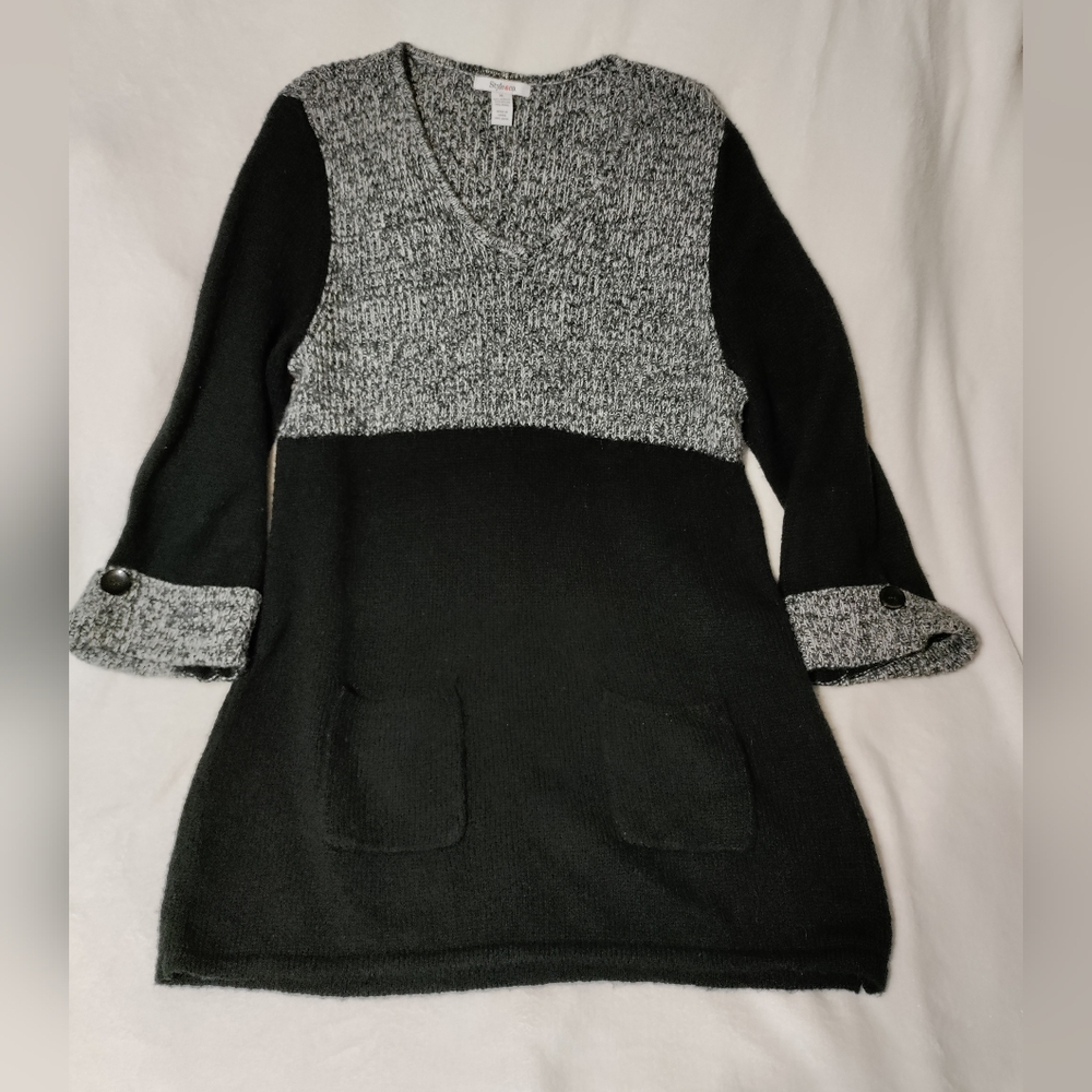 Style&Co two tone sweater dress